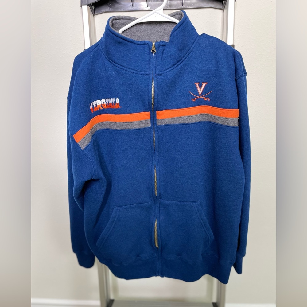 University of Virginia - excellent condition - zip up sweatshirt LG